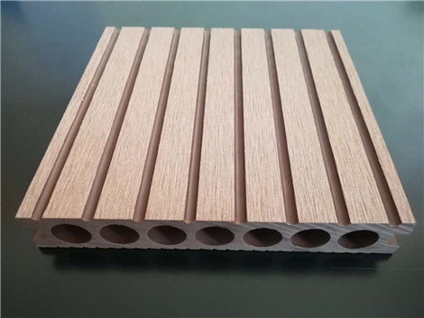 余姚圓孔塑木地板150*25