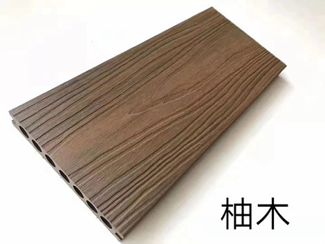 安順戶外塑木地板-柚木